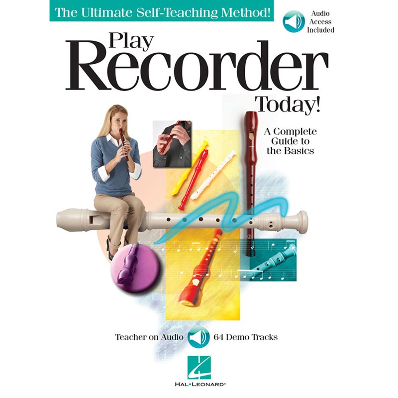 Hal Leonard HL00700919 Play Recorder Today